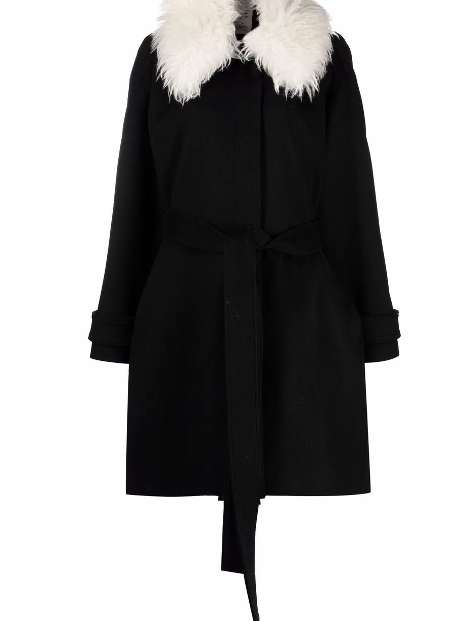 Cheap Women fur Stella coat faux collar McCartney 0725
